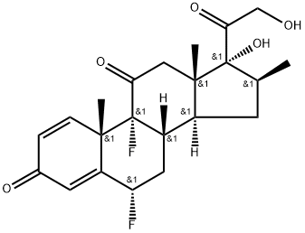 氟替卡松杂质25 结构式