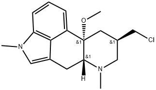 尼麦角林杂质3 结构式