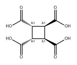 (1Α,2Α,3Β,4Β)-环丁烷四甲酸 结构式