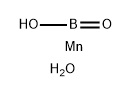 Boric acid (HBO2), manganese(2+) salt, trihydrate 结构式