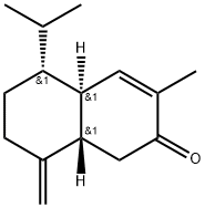 cadina-4,10(15)-dien-3-one 结构式