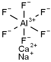 calcium cryolite 结构式