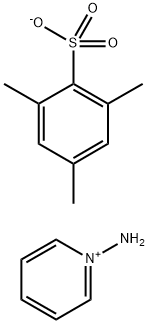 1-胺吡啶-1-鎓2,4,6-三甲基苯并-1-磺酸酯 结构式