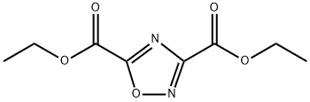 3,5-Diethyl 1,2,4-oxadiazole-3,5-dicarboxylate 结构式