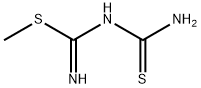 2-METHYL-2,4-DITHIOPSEUDOBIURET 结构式