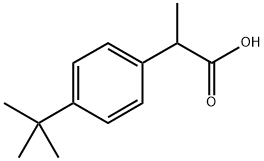 Benzeneacetic acid, 4-(1,1-dimethylethyl)-α-methyl- 结构式