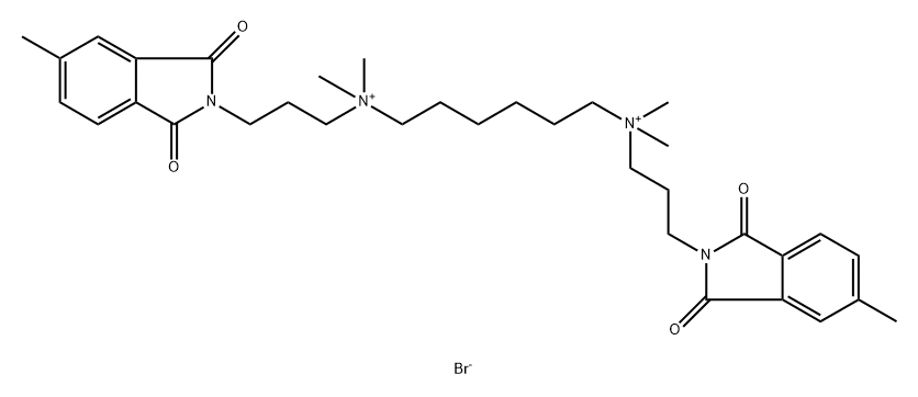 DIMETHYL-W84 DIBROMIDE 结构式