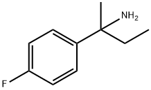 2-(4-氟苯基)丁-2-胺 结构式