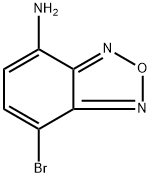 7-溴苯并[C] [1,2,5]噁二唑-4-胺 结构式