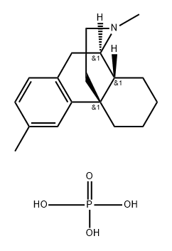 DIMIMORFAN PHOSPHATE 结构式