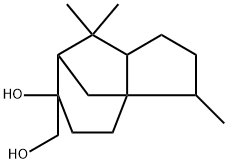 1,7-二表-8,15-柏木烷二醇 结构式