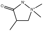 Pyrazolidinium, 1,1,4-trimethyl-3-oxo-, inner salt 结构式