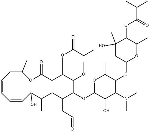 针棘霉素 A2 结构式