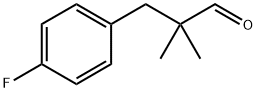 Benzenepropanal, 4-fluoro-α,α-dimethyl- 结构式