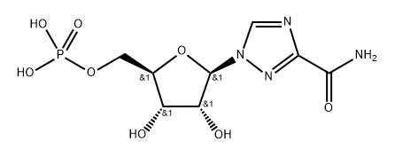 磷酸利巴韦林 结构式