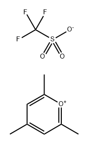 2,4,6-Trimethylpyriliumtrifluoromethanesulfonate 结构式