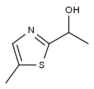 2-Thiazolemethanol, α,5-dimethyl- 结构式