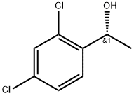 (R)-1-(2,4-二氯苯基)乙烷-1-醇 结构式
