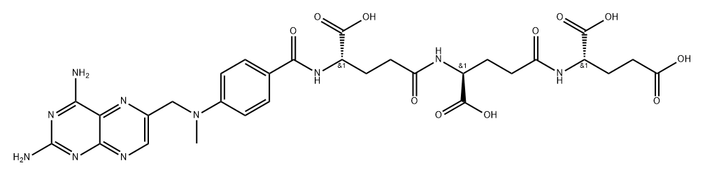 甲氨蝶呤杂质 结构式