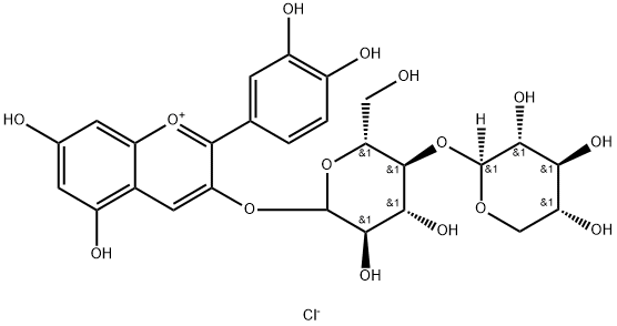 Lycoricyanin 结构式