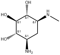 N1-Methyl-2-deoxy-D-streptamine 结构式