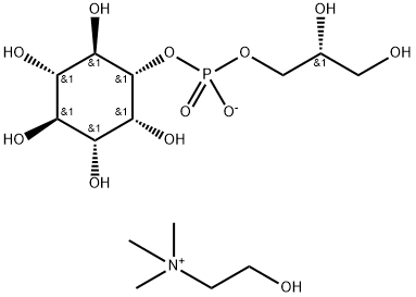 甘油磷酸肌醇胆碱盐 结构式