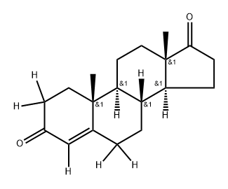 4-ANDROSTENE-3, 17-DIONE 结构式