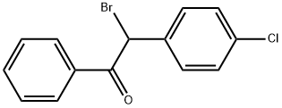 2-bromo-2-(4-chlorophenyl)-1-phenylethan-1-one 结构式