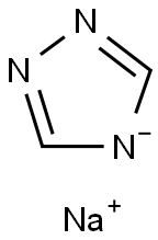 1H-1,2,4三唑钠盐 结构式