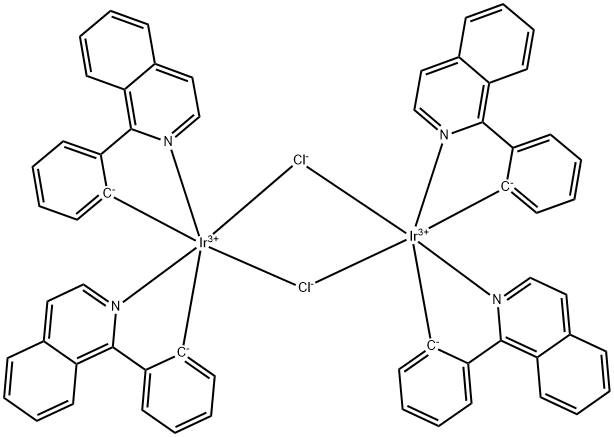 [(pq)2IrCl]2 结构式