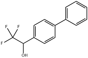 1-([1,1'-联苯]-4-基)-2,2,2-三氟乙醇 结构式