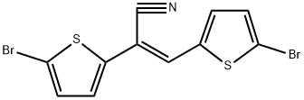 IN1579, (E)-2,3-二(5-溴噻吩-2-基)丙烯腈 结构式