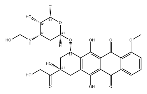 阿霉素杂质34 结构式
