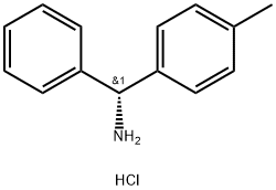 (R)-(4-Methylphenyl)(phenyl)methanamine hydrochloride 结构式