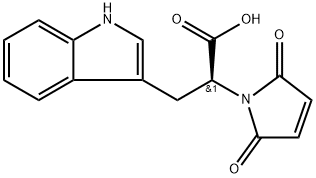 N-MALEONYL-(S)-TRYPTOPHANE 结构式