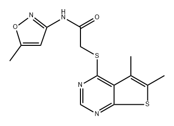 化合物WAY-388657 结构式