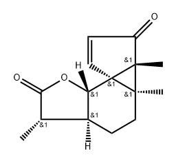 lumisantonin 结构式