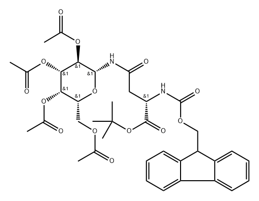 2,3,4,6-Tetra-O-acetyl-b-D-galactopyranosyl-(N2-Fmoc)-L-Asparagine tert-butyl ester