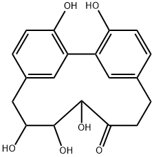 CARPINONTRIOL B 结构式