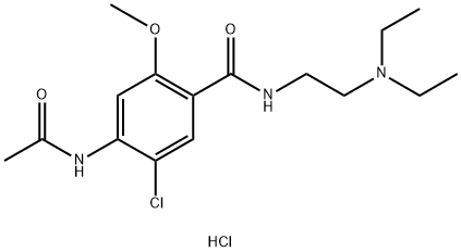 甲氧氯普胺杂质A盐酸盐 结构式