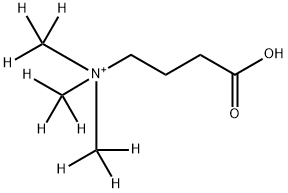 γ-Butyrobetaine-d9 结构式