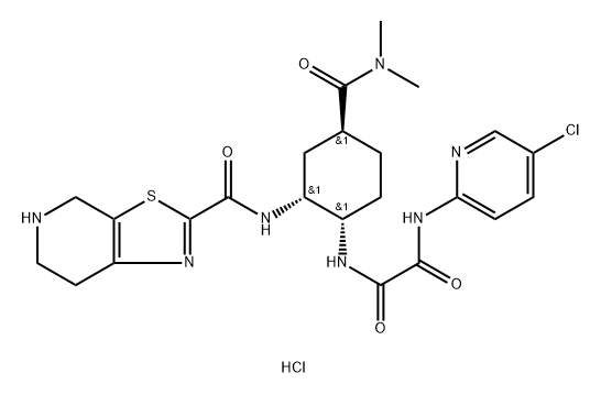 N-脱甲基依度沙班 结构式