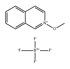 Isoquinolinium, 2-methoxy-, tetrafluoroborate(1-) (1:1) 结构式