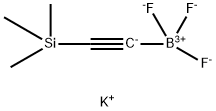 PotassiuM (2-triMethylsilyl)ethynyltrifluoroborate 结构式