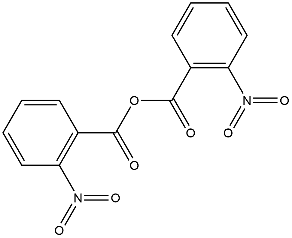 Benzoic acid, 2-nitro-, 1,1'-anhydride 结构式
