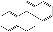 3',4'-dihydro-6-methylenespiro(2,4-cyclohexadiene-1,2'(1'H)-naphthalene) 结构式