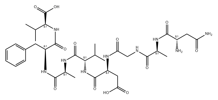 LACTOFERRIN (322-329) 结构式