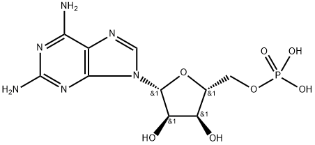 poly(2-aminoadenylic acid) 结构式