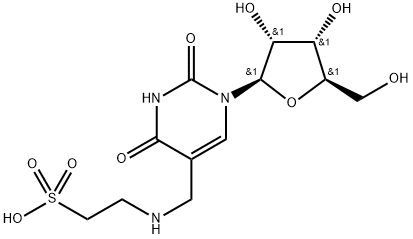 5-Taurinomethyluridine 结构式
