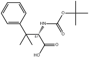 L-Phenylalanine, N-[(1,1-dimethylethoxy)carbonyl]-β,β-dimethyl- 结构式